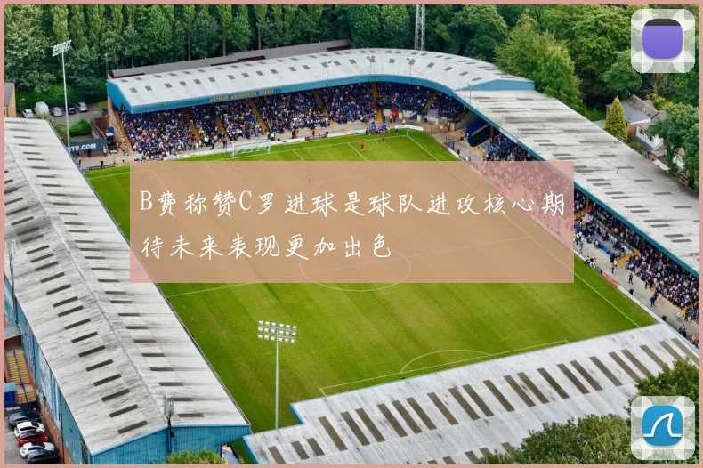 B费称赞C罗进球是球队进攻核心期待未来表现更加出色